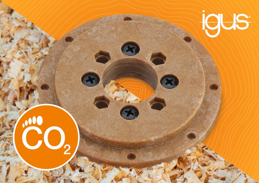 igus® Presents New Slewing Ring Bearing Made of Wood and Plastic