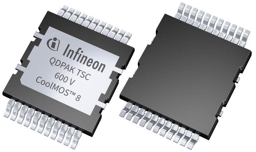 Infineon presents new 600 V CoolMOS™ 8 SJ MOSFET family for advanced and cost-effective power supply applications