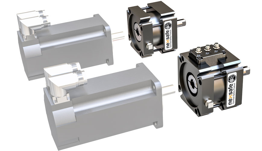 Functional Safety certified servomotor brakes from Nexen