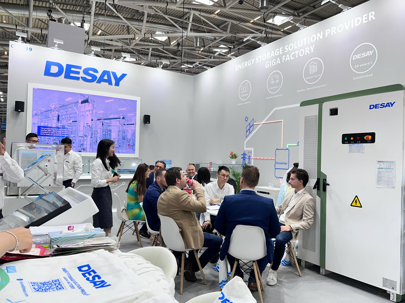 Desay Battery Showcases Cutting-Edge Energy Solutions at Smarter E Europe 2024 in Germany 