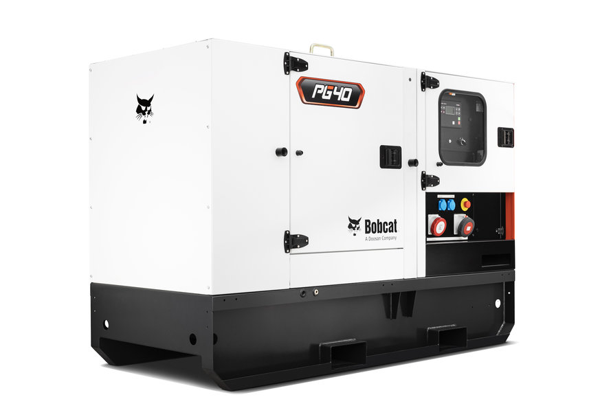 New Bobcat PG40 & PG50 Portable Generators for Europe