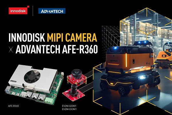 Innodisk Partners with Advantech to Unlock AMR Vision Capabilities with Advanced MIPI Camera Modules on AFE-R360