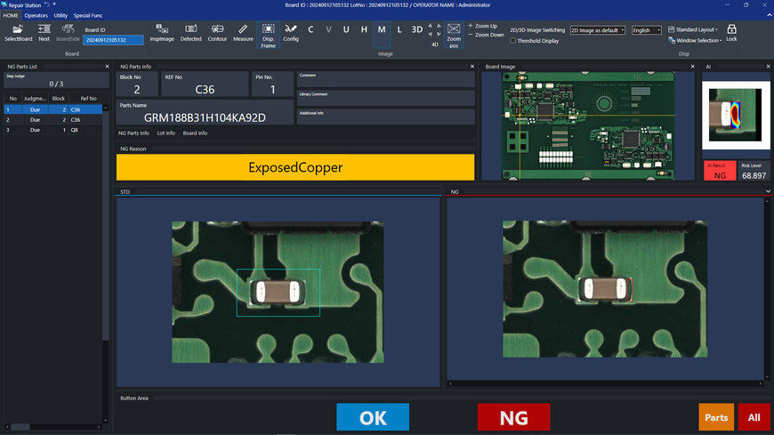 Yamaha: Extending Artificial Intelligence Assistance in Automatic Optical Inspection