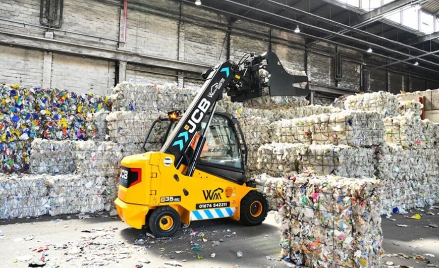 Wastematers Group Goes Electric with JCB 35-22E Teletruk