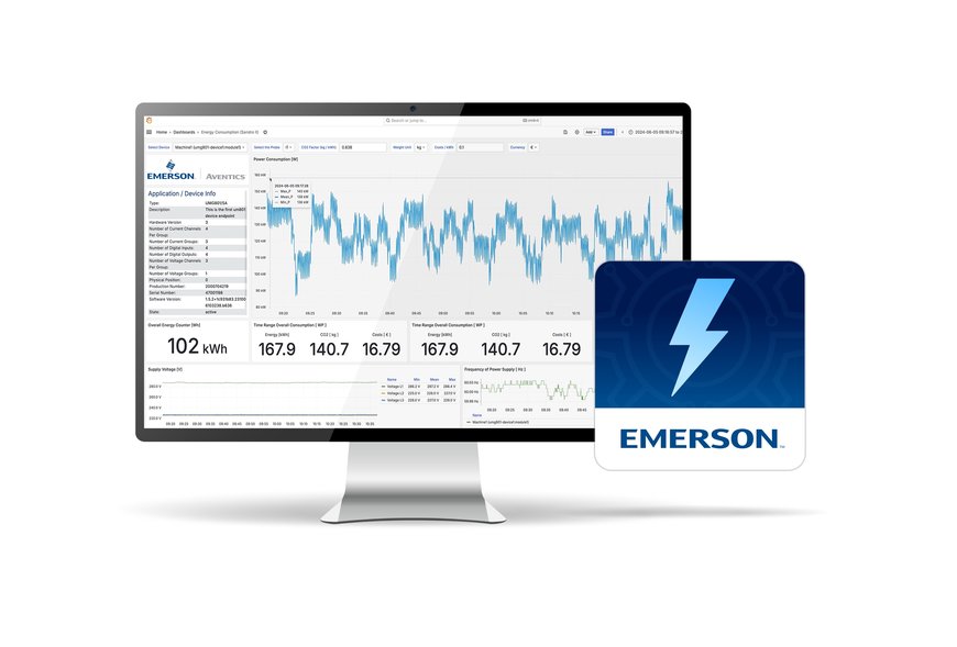 New Emerson Solution Reduces Energy Costs, Carbon Emissions for Manufacturers 