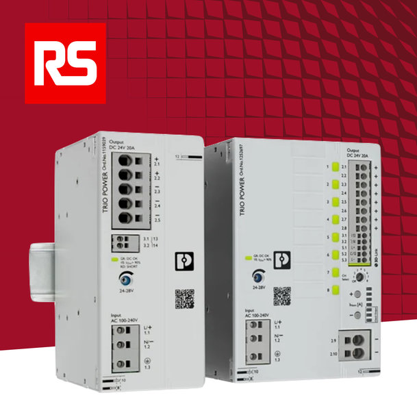 RS Offers Plug-and-Play Power With Integrated Protection