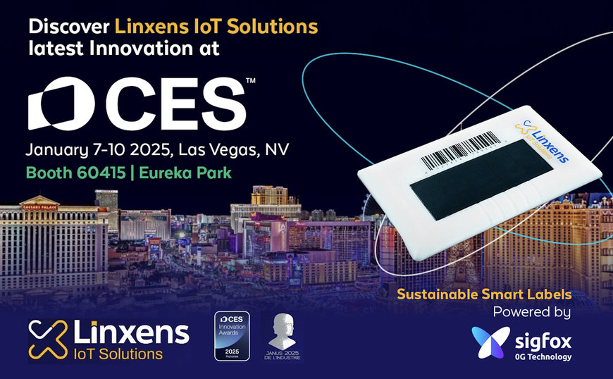 Linxens Unveils Sustainable IoT Smart Labels with Sigfox 0G at CES 2025