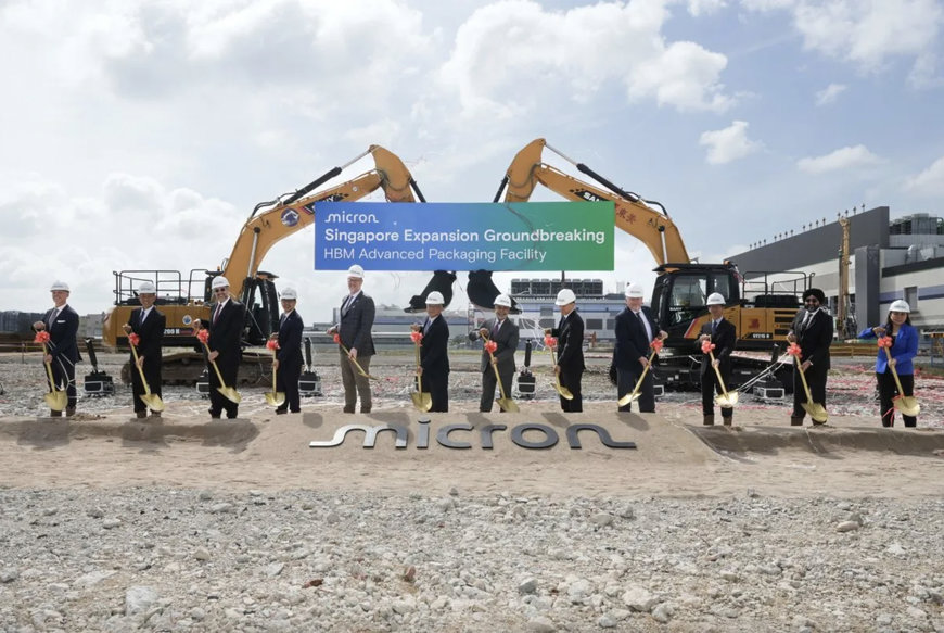 Micron Breaks Ground on New HBM Advanced Packaging Facility in Singapore